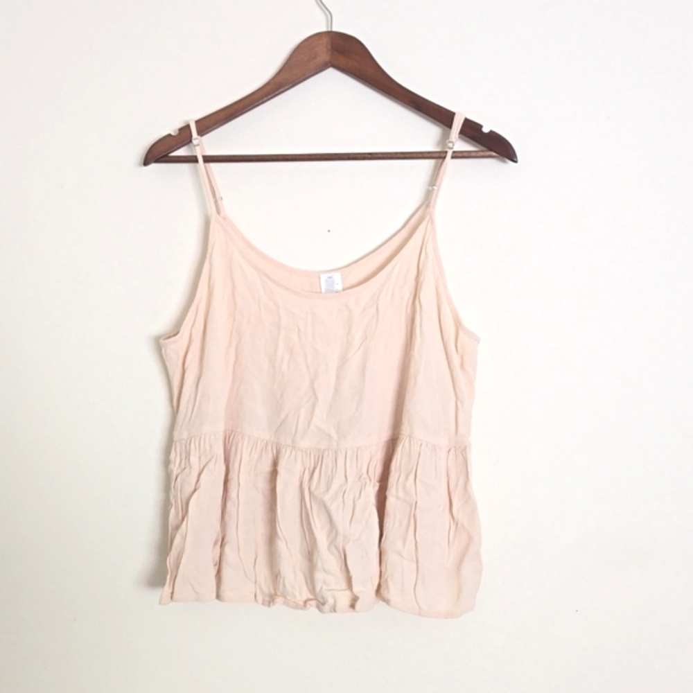 Cropped Spaghetti Strap Tank size Medium
